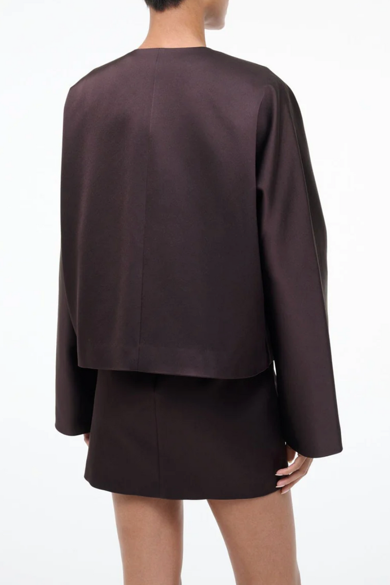 Liz Cropped Jacket - Earth