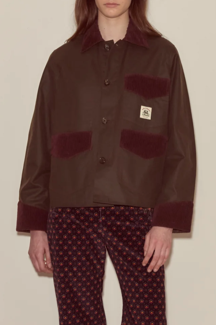 Waxed Craft Jacket - Brown