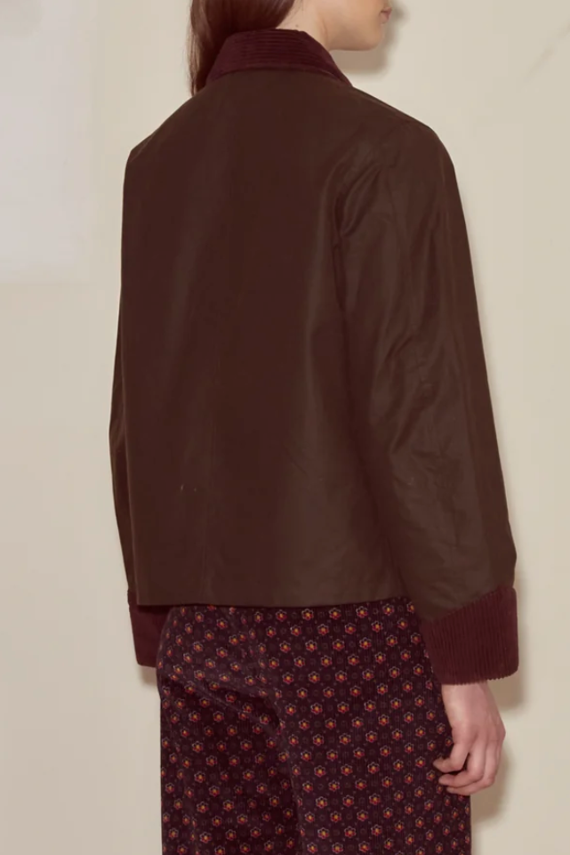 Waxed Craft Jacket - Brown