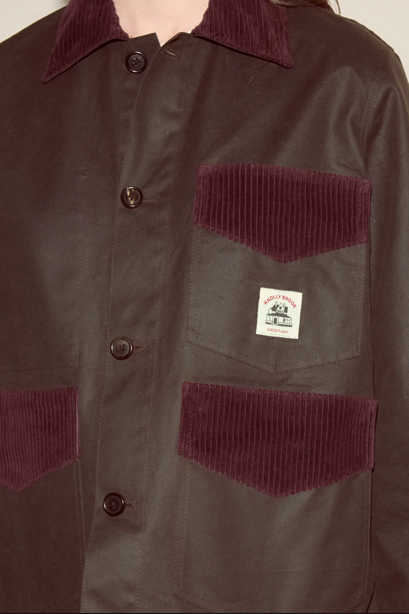 Waxed Craft Jacket - Brown