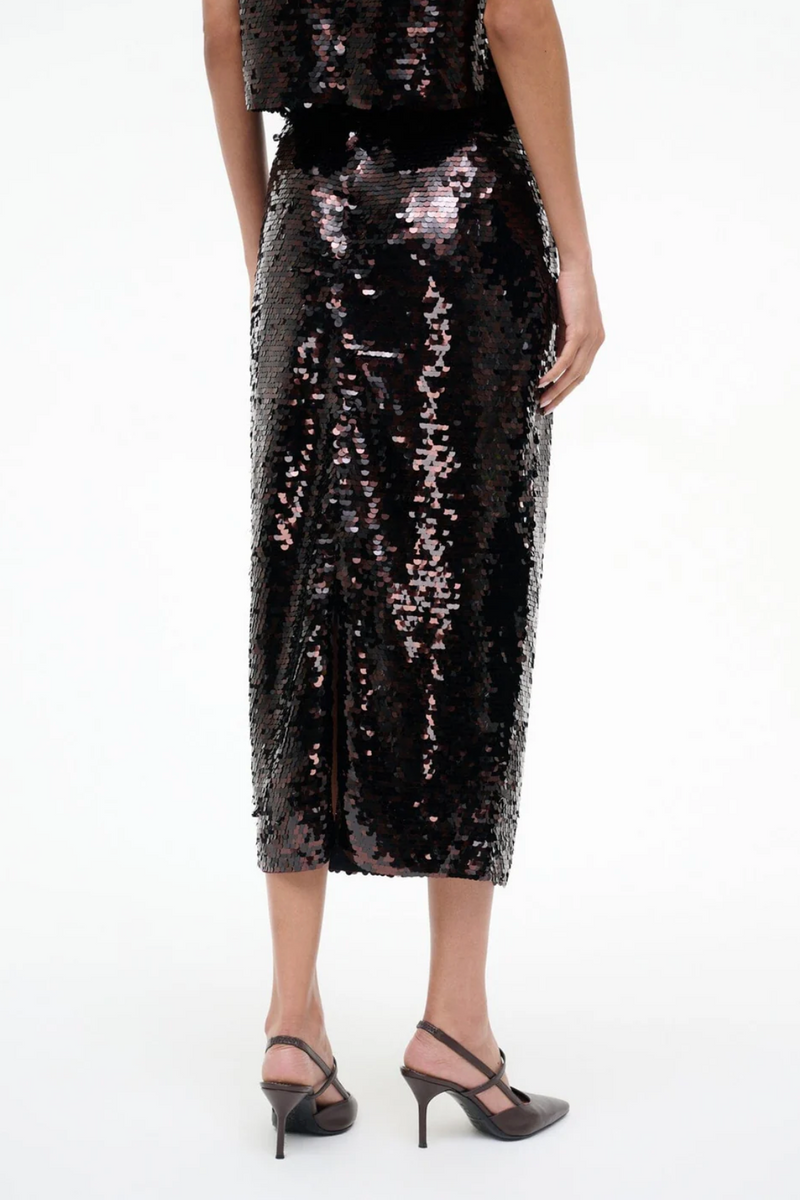 Ciara Skirt - Espresso/Black