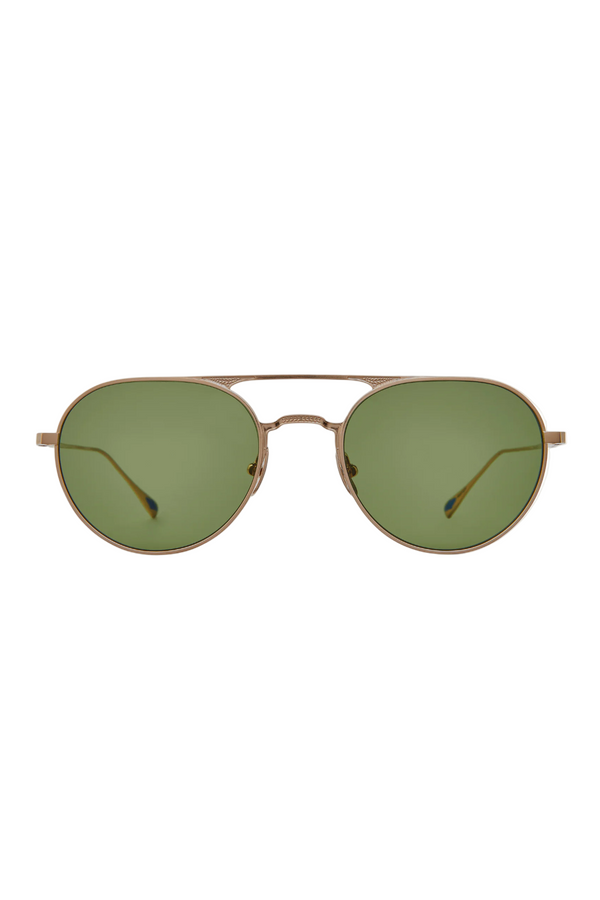 Benny J Sun - Brushed Radiant Gold/Semi-Flat Pure Green