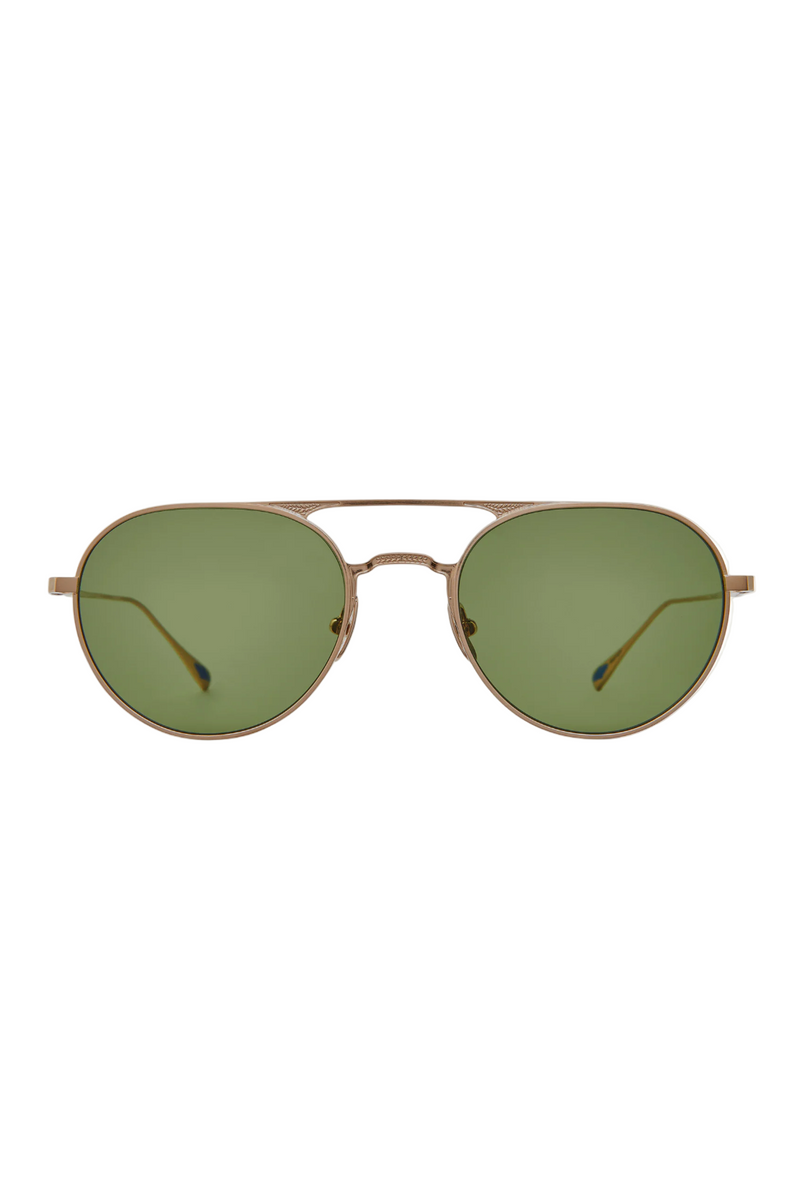 Benny J Sun - Brushed Radiant Gold/Semi-Flat Pure Green