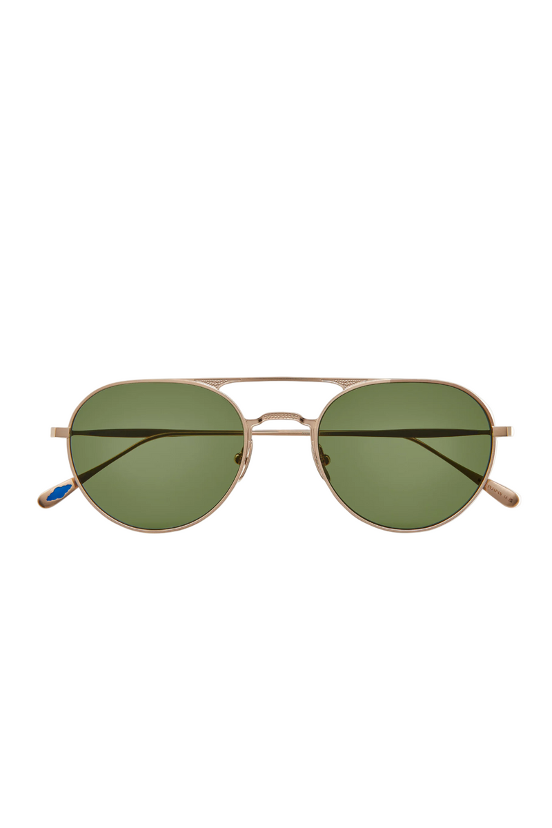 Benny J Sun - Brushed Radiant Gold/Semi-Flat Pure Green