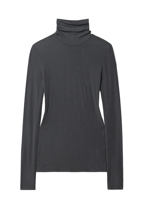 Pascale Turtleneck - Charcoal Heather