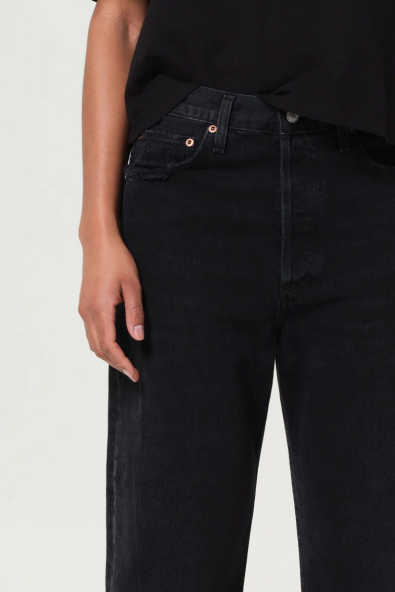 90s Mid Rise Straight - Tar