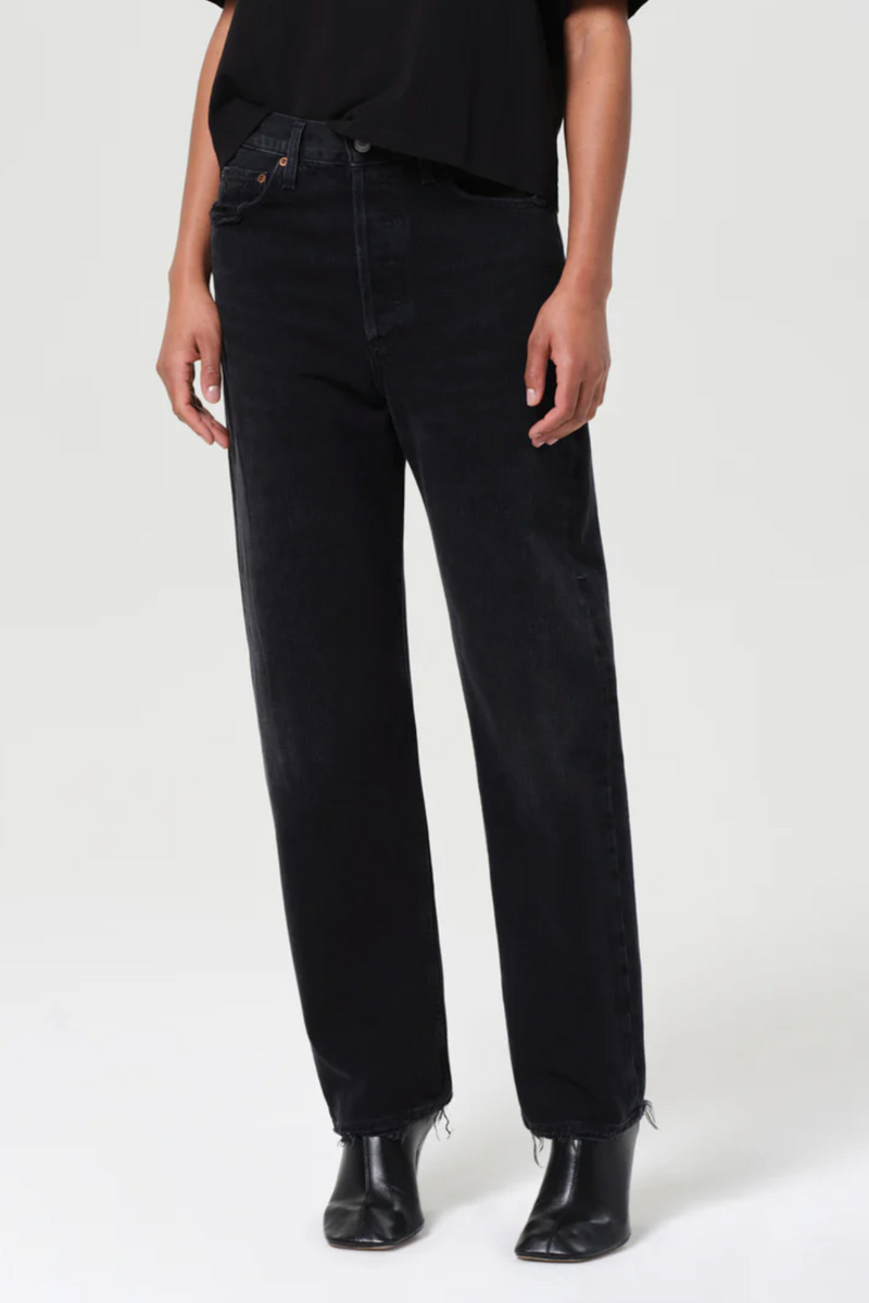 90s Mid Rise Straight - Tar