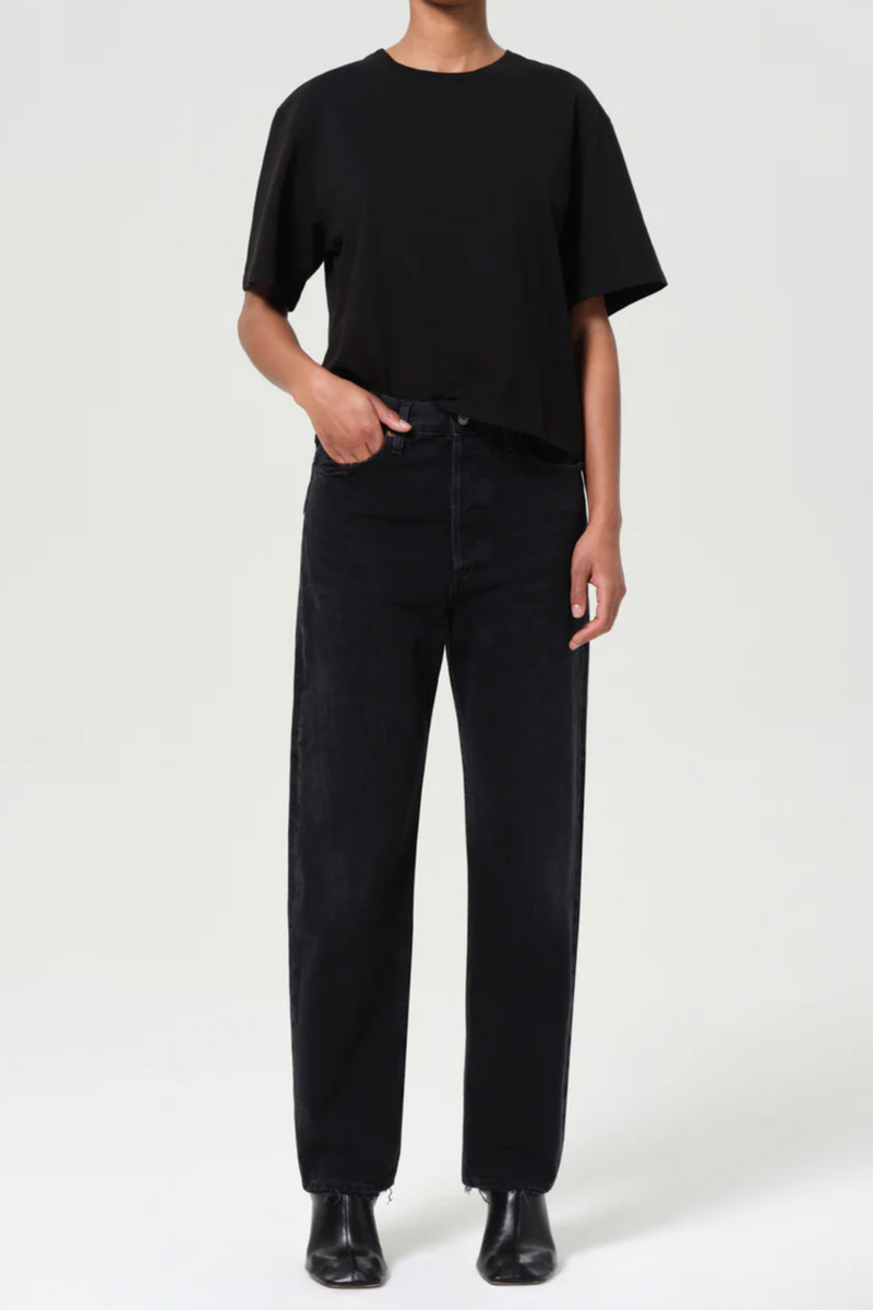 90s Mid Rise Straight - Tar