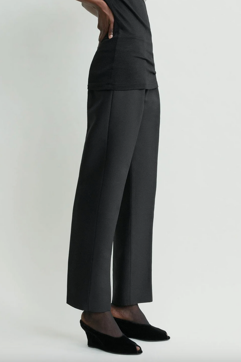 Slim Evening Trousers - Black