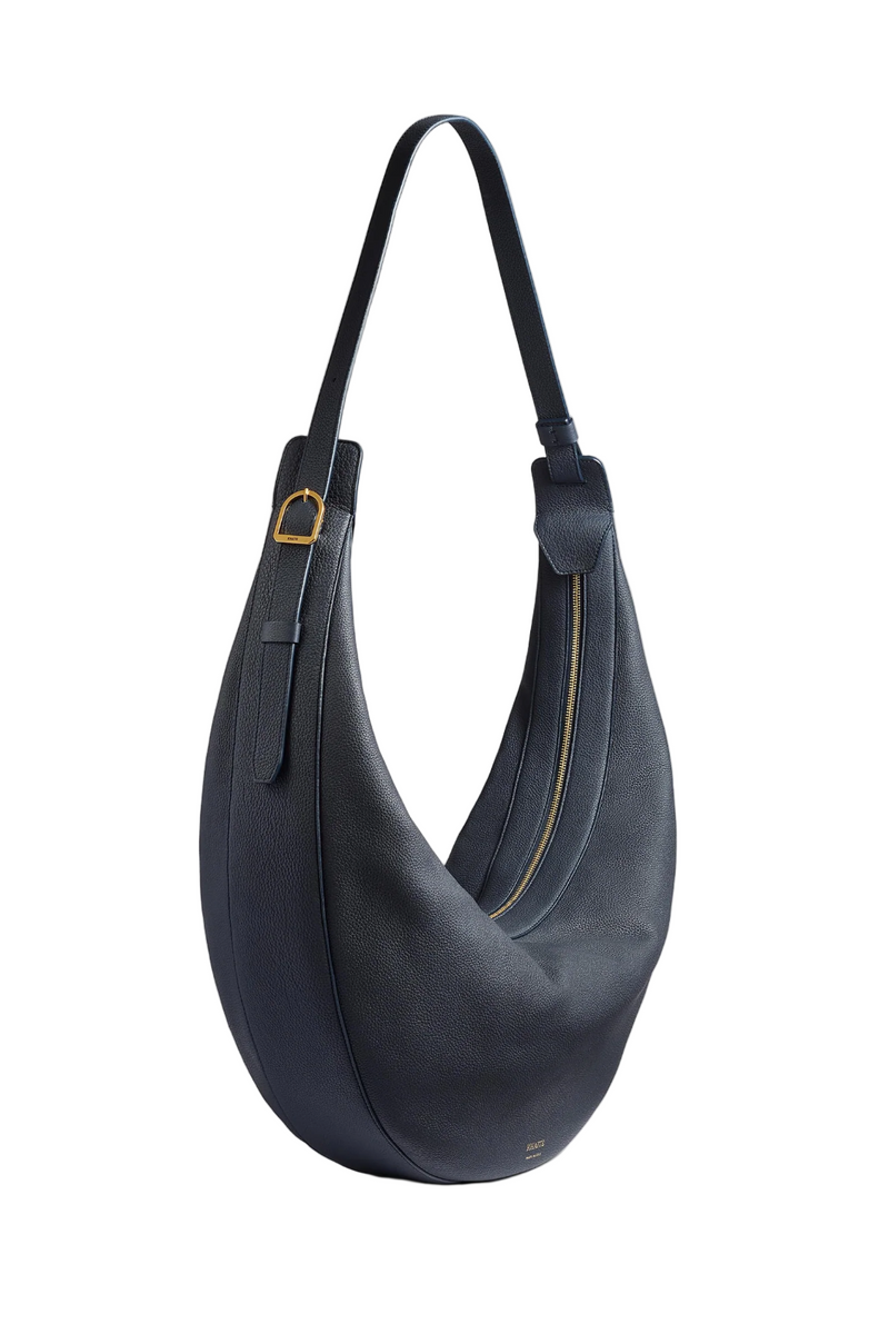 Augustina Hobo - Midnight Pebbled Leather
