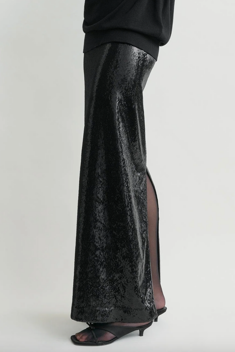 Sequin Skirt - Black