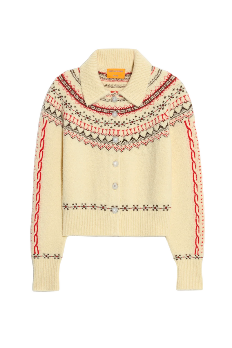 Cloud Chalet Cardigan - Mist Combo