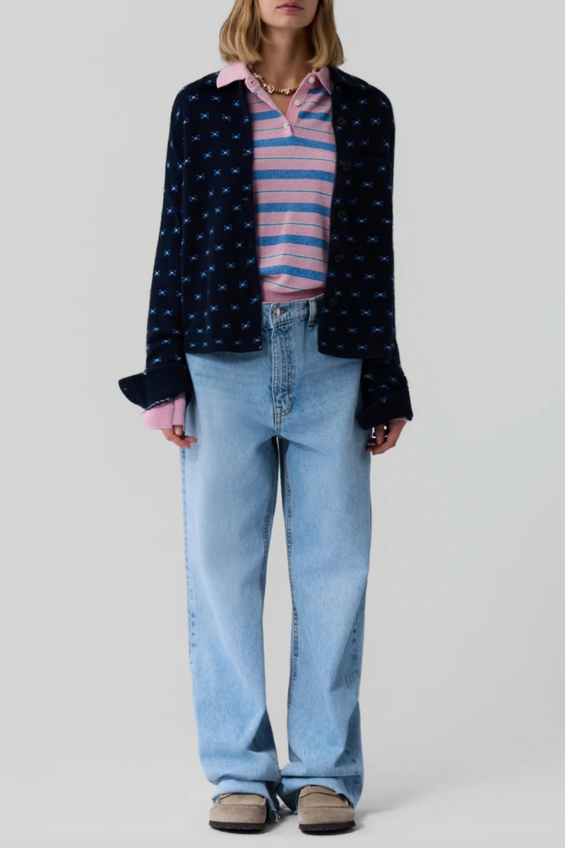 Dylan Tweed Shirt - Midnight Combo