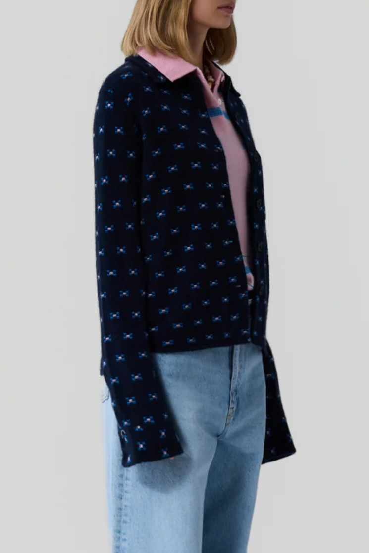 Dylan Tweed Shirt - Midnight Combo