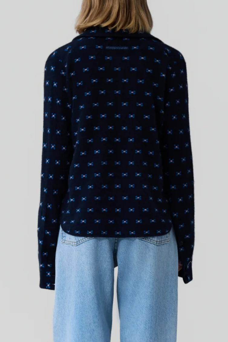 Dylan Tweed Shirt - Midnight Combo