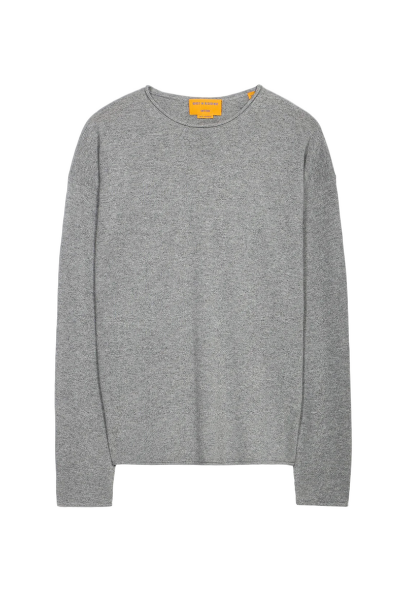 Oversized Crew - Heather Grey
