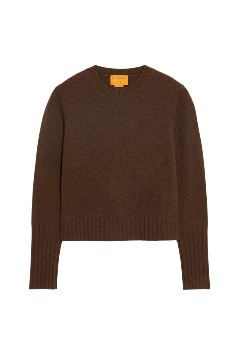 Shrunken Crew - Chestnut