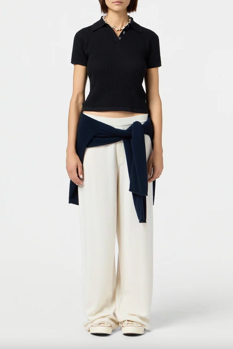 Shrunken Polo - Black