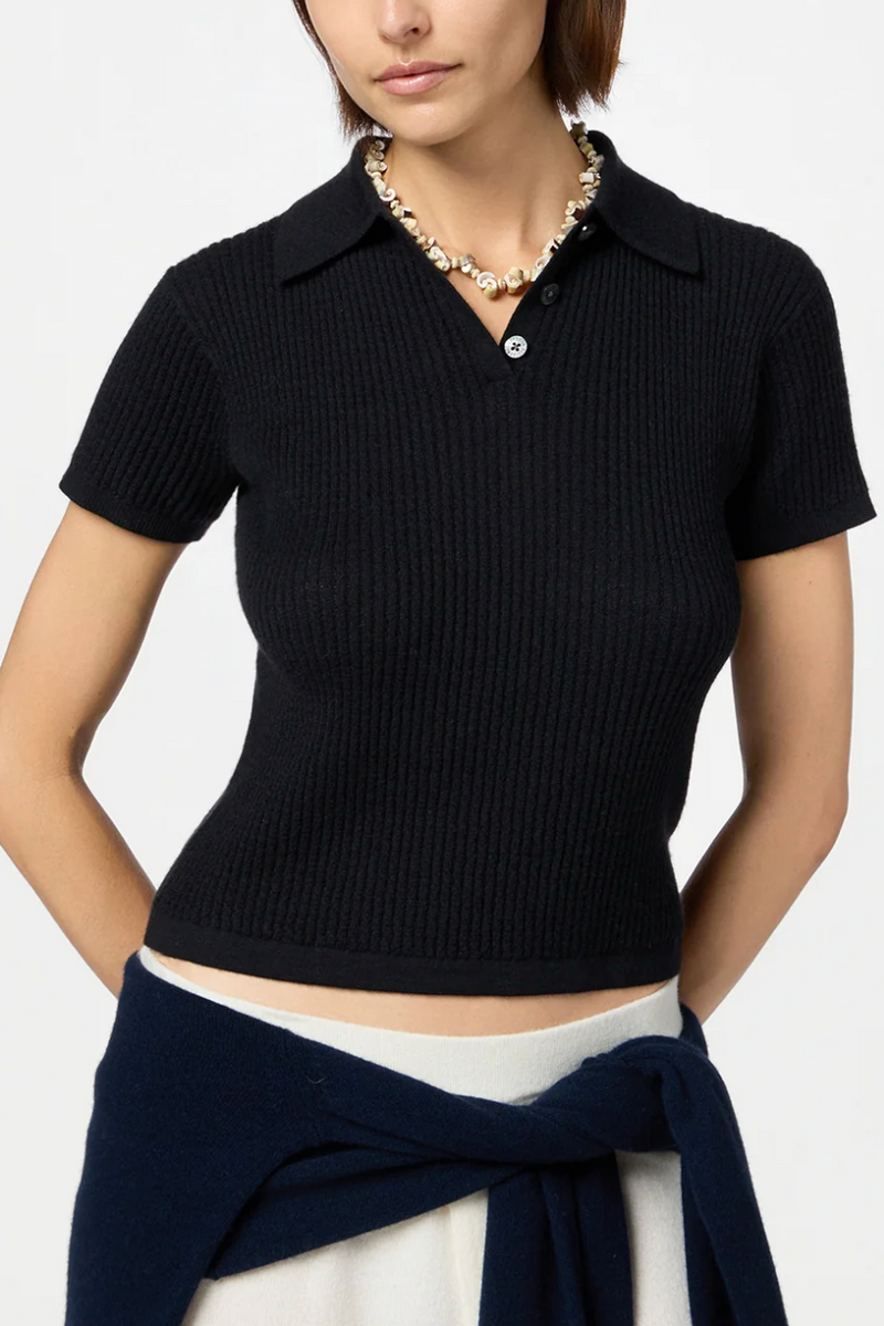 Shrunken Polo - Black