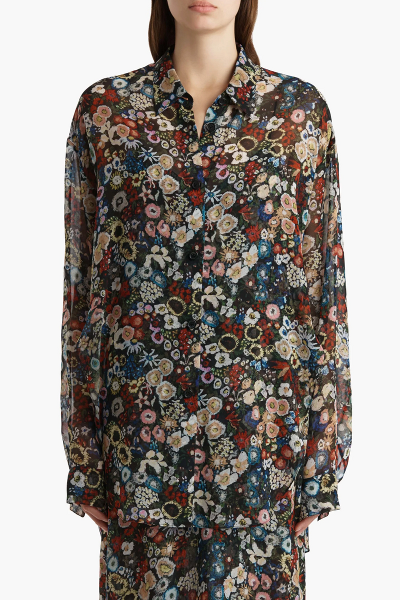 Goya Top - Black Multi