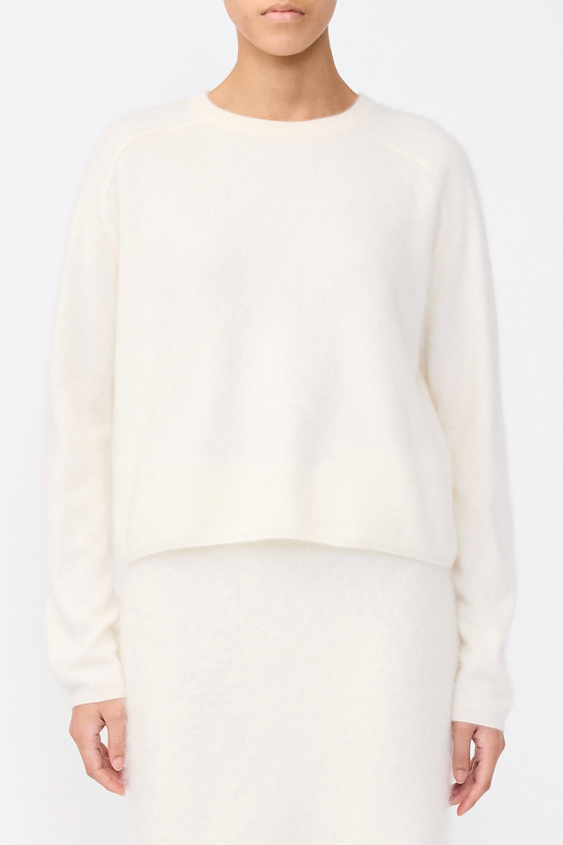 Lexia Sweater - Cream Brushed