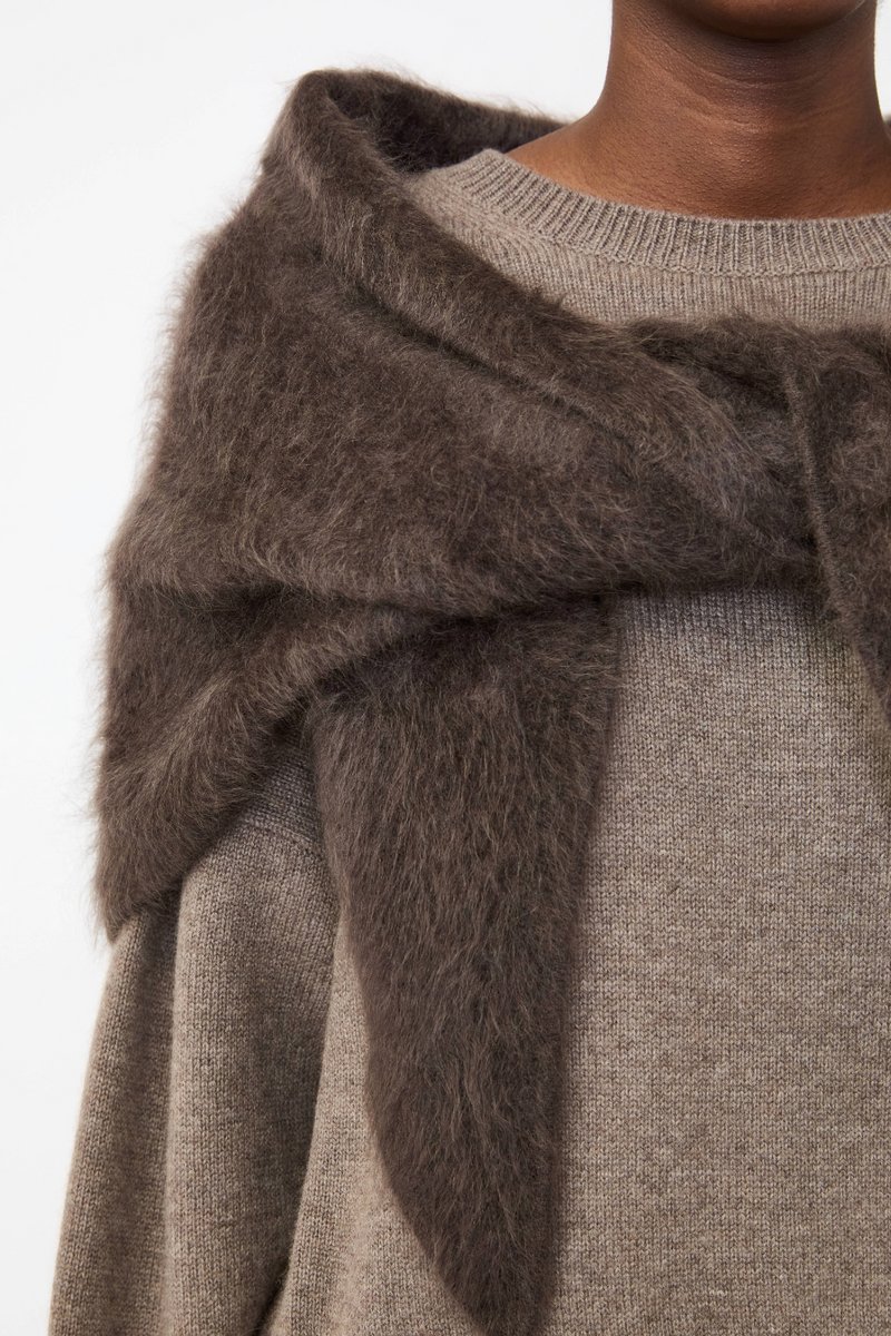 Brushed Bandana - Wood Brushed