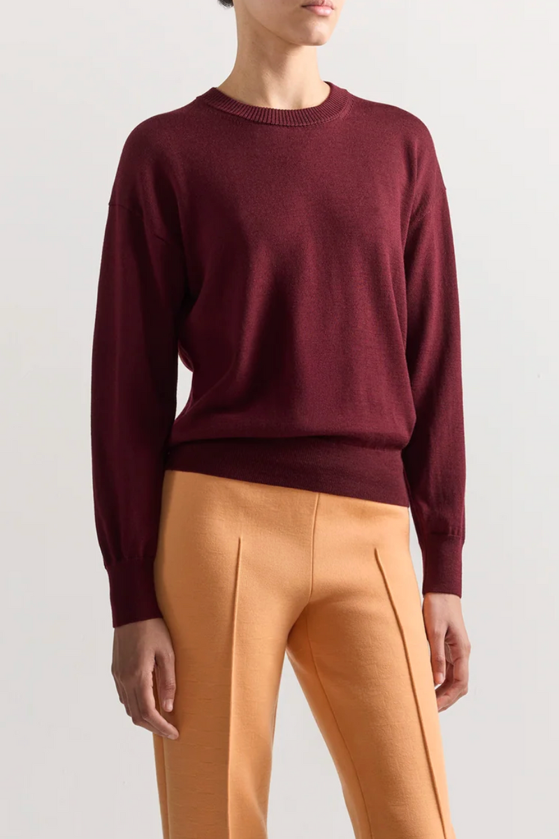 Jenna Sweater - Wine