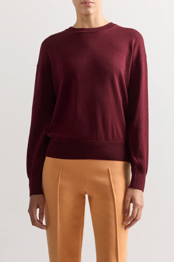 Jenna Sweater - Wine