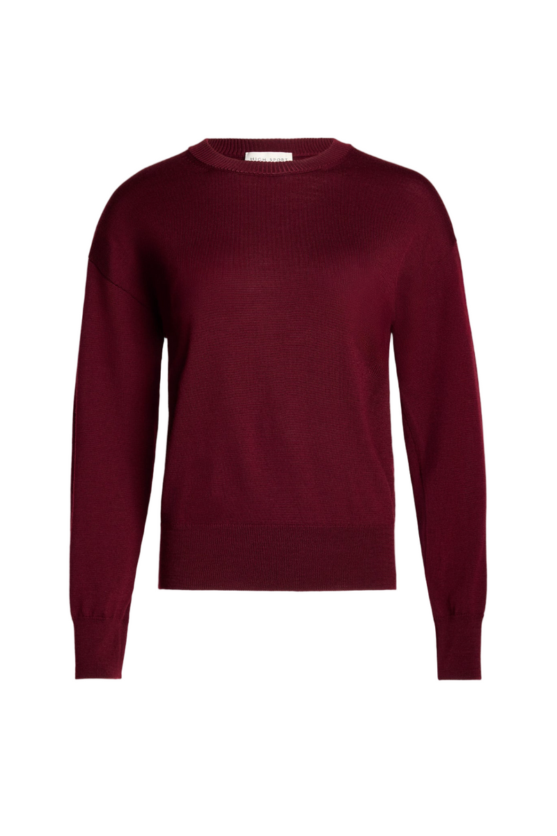 Jenna Sweater - Wine