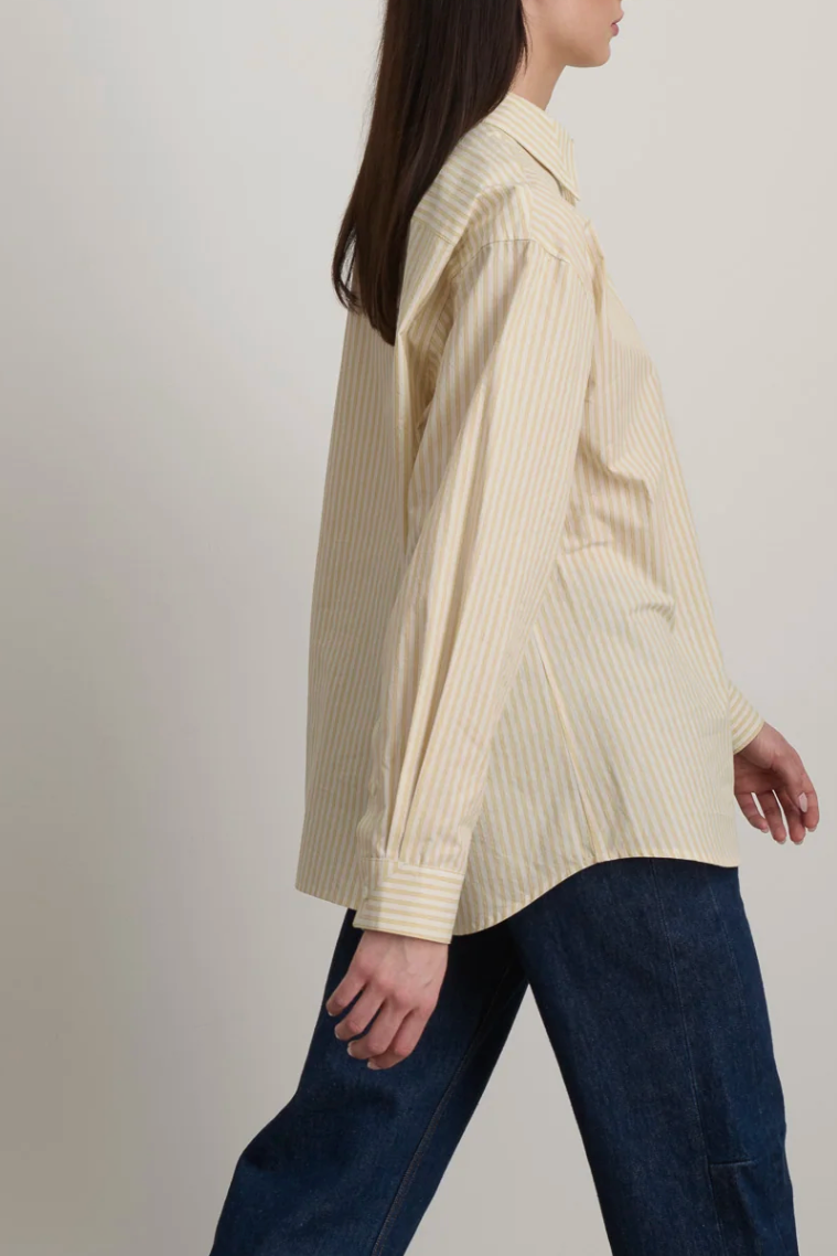 Nolan Shirt - Yellow Stripe