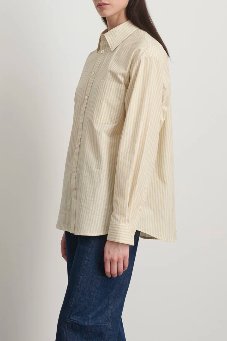 Nolan Shirt - Yellow Stripe
