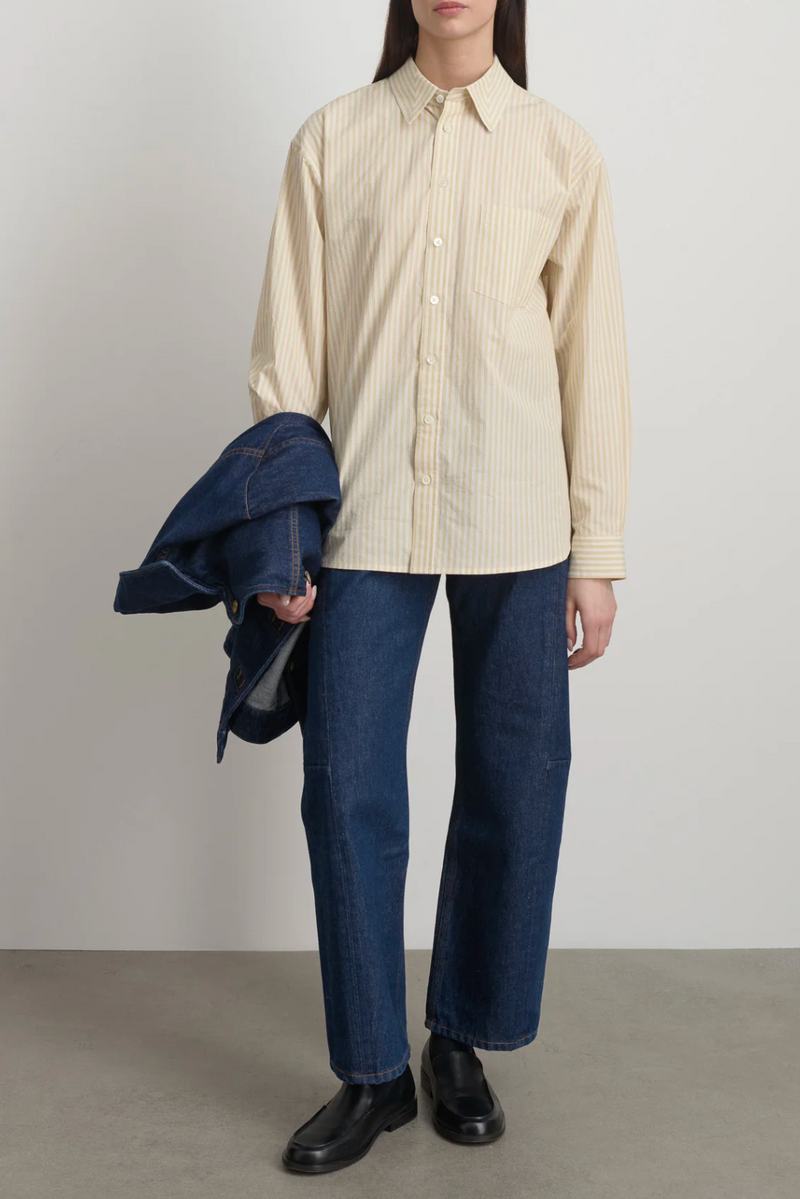 Nolan Shirt - Yellow Stripe