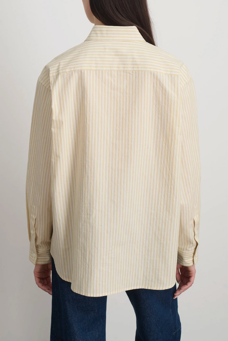 Nolan Shirt - Yellow Stripe