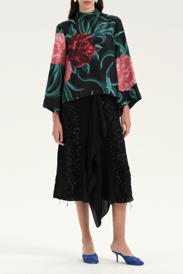 Make An Exit Top - Peony