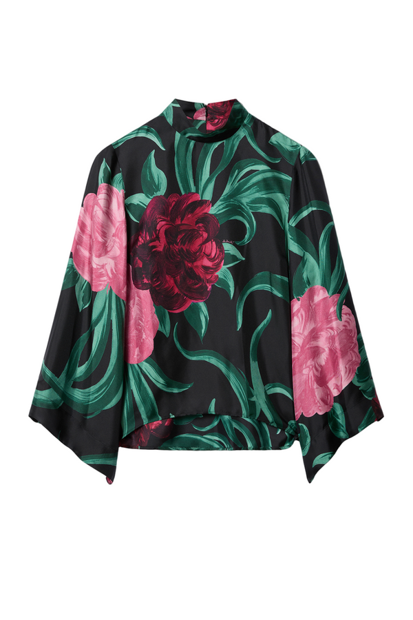 Make An Exit Top - Peony