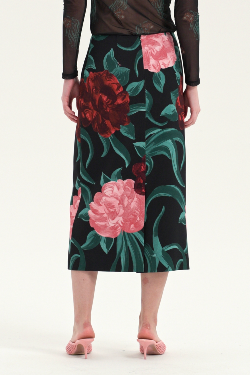 Pencil Skirt - Peony