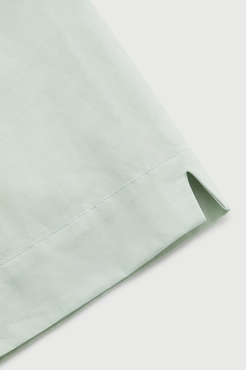 La Boxer Alta in Cotton Poplin - Sage