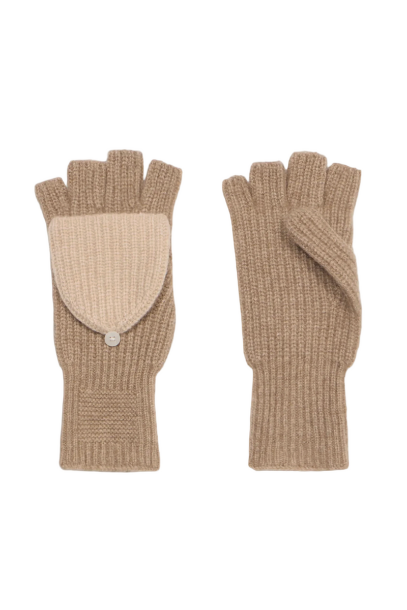 The Mitts - Taupe/Sandstone