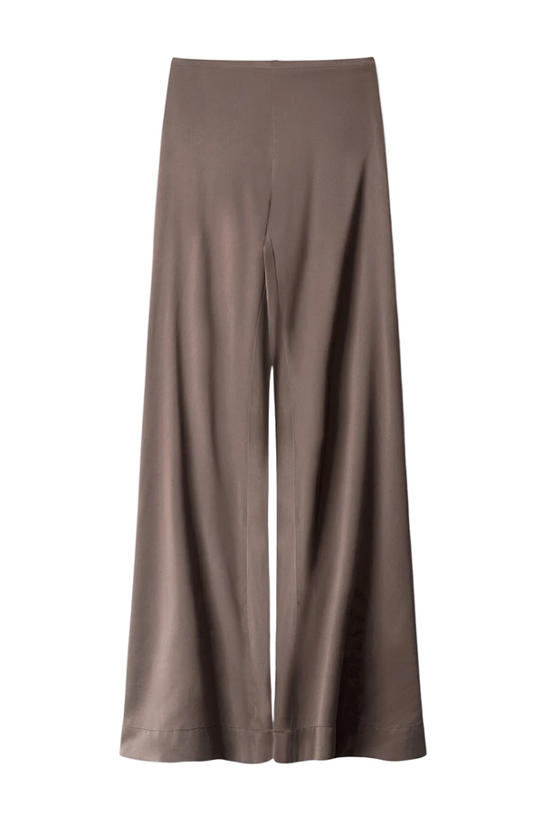 Stroll Silk Pant - Truffle
