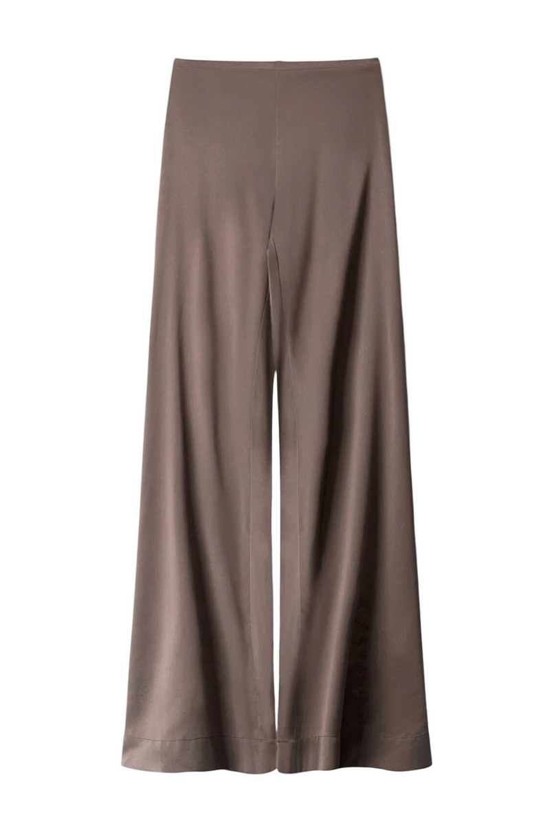Stroll Silk Pant - Truffle