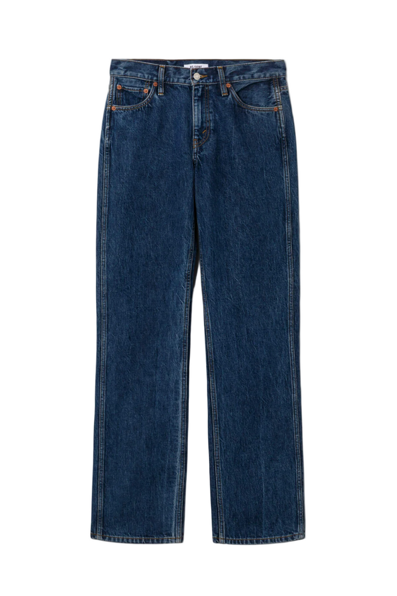 90s Mid Rise Loose - Rustic Indigo