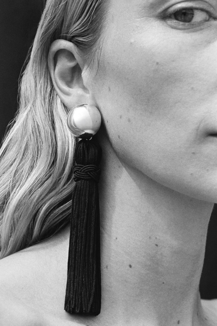 Venetian Tassel Earrings - Sterling Silver