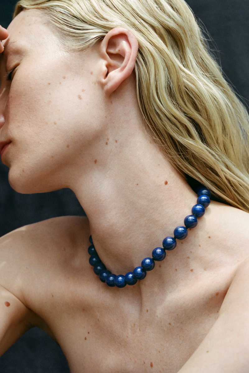 Everyday Boule Collar - Lapis