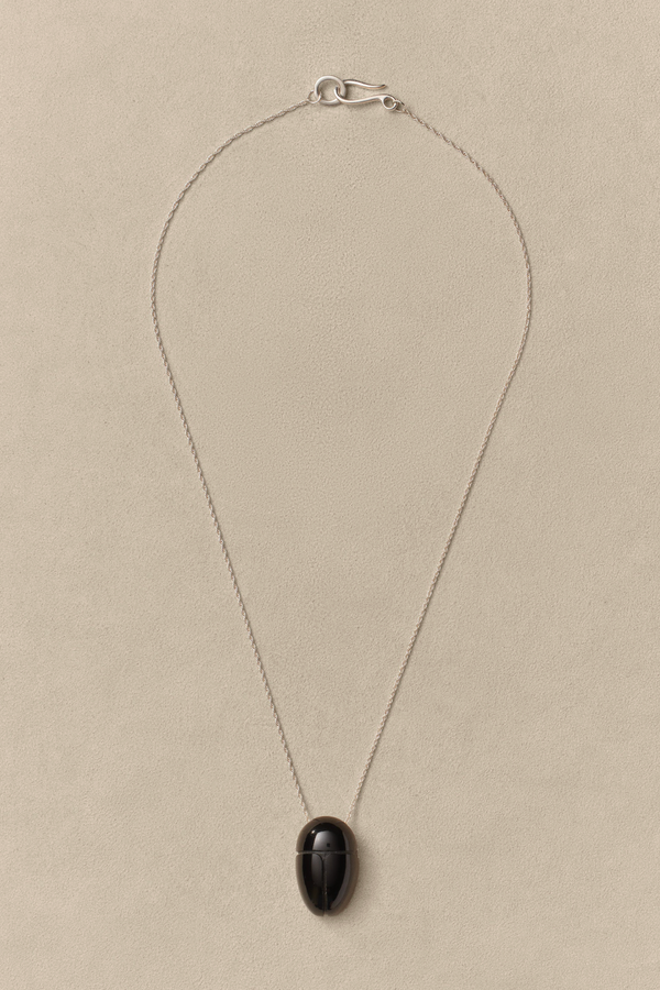 Everyday Scarab Pendant - Onyx