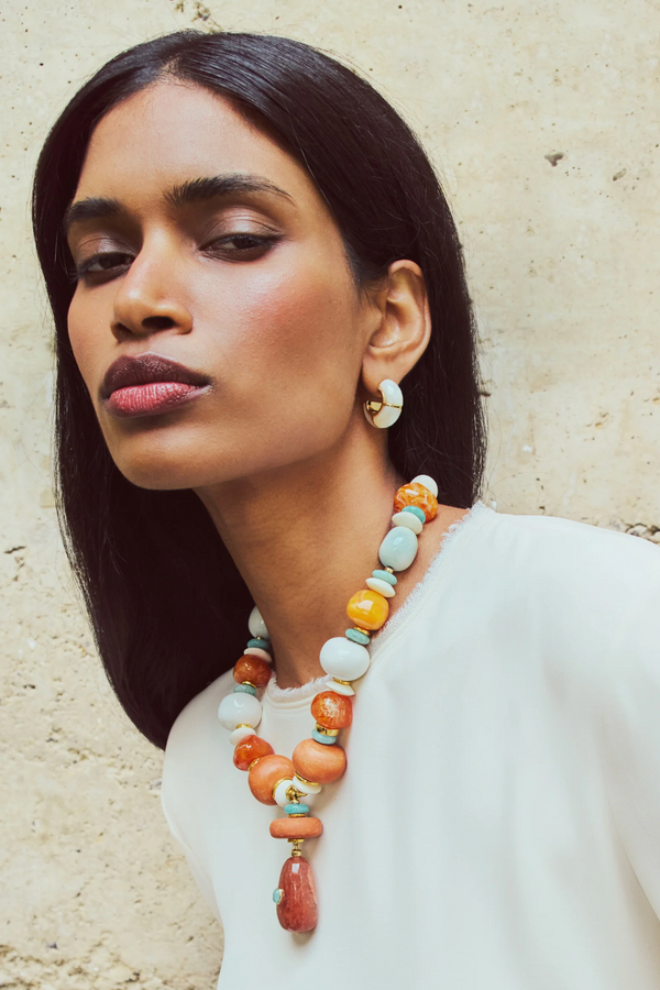 Zellige Hoops - Mother of Pearl