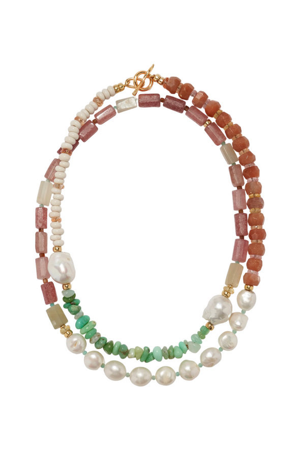 Cabana Necklace - Cactus Rose