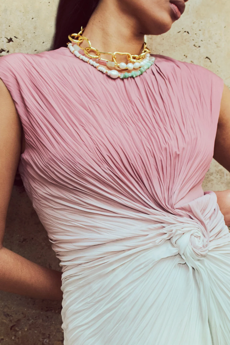 Cabana Necklace - Cactus Rose