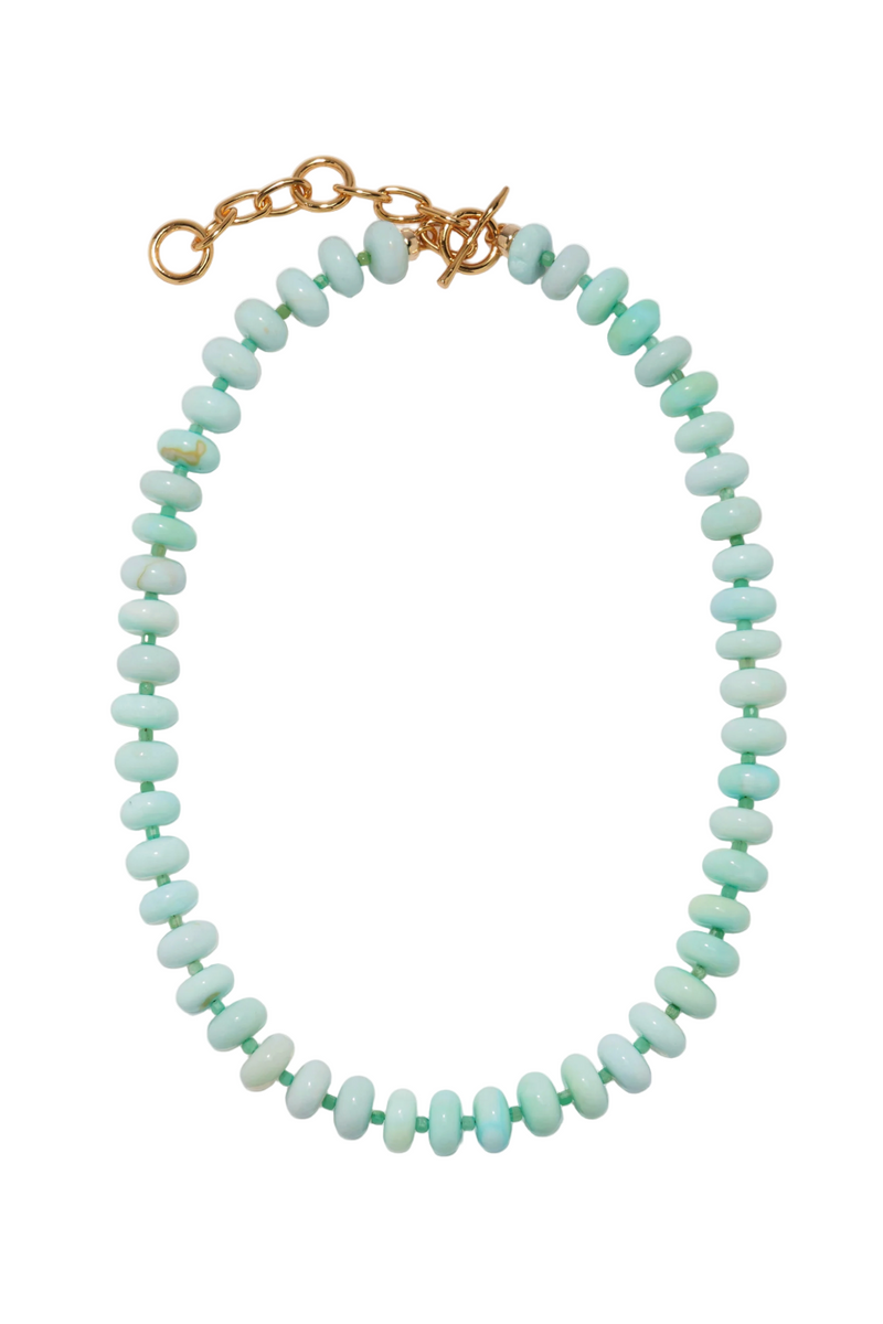 Tola Necklace - Agave Blue
