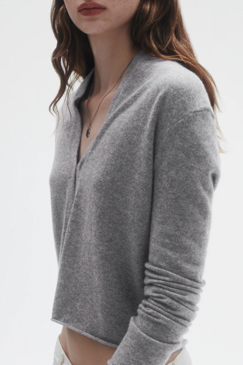 Stealth Cardigan - Heather Grey