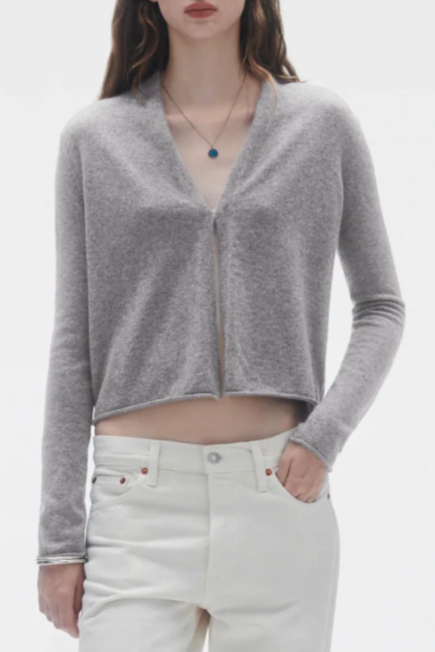 Stealth Cardigan - Heather Grey